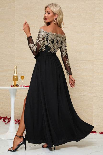 Robe Dorée Dentelle - gallery 6