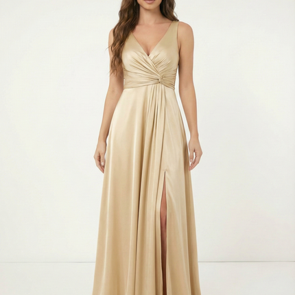 Collection image for: Robe Demoiselle D'Honneur Dorée